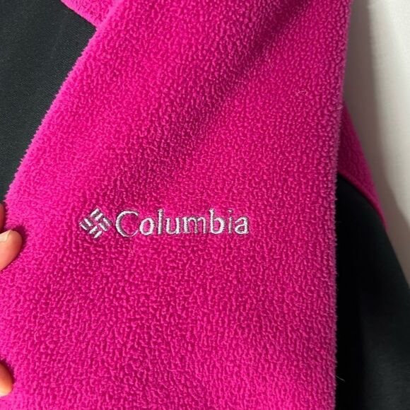 Columbia Women’s L Full Zip Two Tone Fleece Jacket - Picture 7 of 7